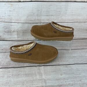UGG Tasman Womens Sz 4 Slippers Slip On Shoes Chestnut Tan Suede